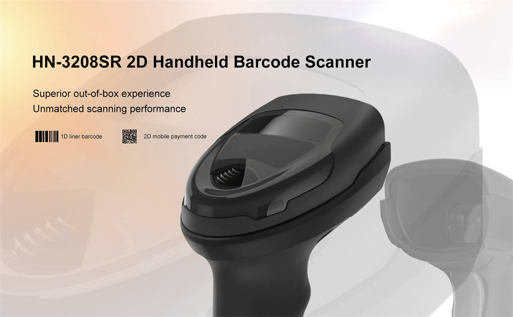 HN-3208SR 2D Handheld Barcode Scanner